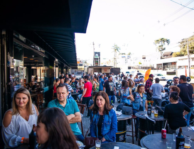 O encontro de motociclistas terá churrasco e chope junto de promoções e sorteios. Foto: divulgação.