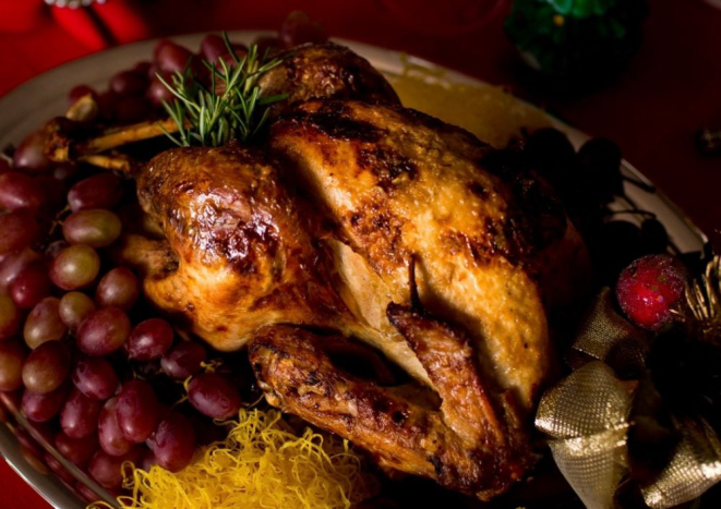 A ceia de Natal completa serve de 8 a 10 pessoas, mas deve ser encomendada previamente. Foto: divulgação.