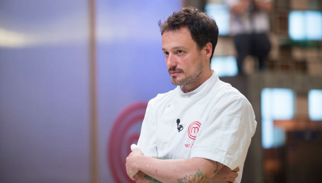 Willian Peters diz que venceria a competição se dependesse das redes sociais. Foto: Carlos Reinis/Band.