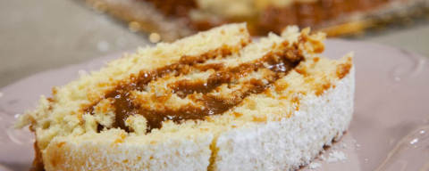 Fácil de fazer: receita de rocambole de doce de leite