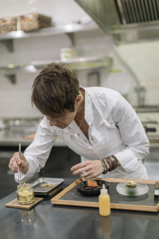 Dominique Crenn é considerada uma das chefs mais influentes do mundo. Foto: Matt Edge/The New York Times