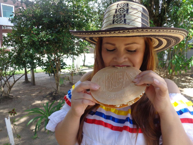 Jenny chegou ao Brasil e 2015, e a saudade da Colômbia a fez trazer uma antiga receita de família. Foto: divulgação.