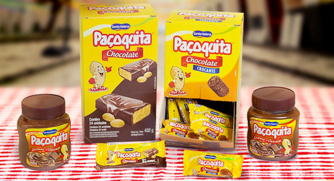 A Paçoquita é oferecida atualmente em três sabores. Foto: reprodução Facebook.