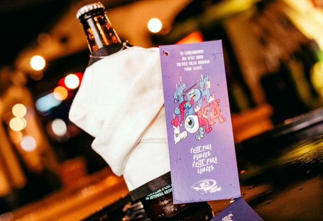 A primeira produção de quatro mil litros já foi praticamente toda consumida, e a Way trabalha já no segundo lote da Loka. Foto: divulgação.