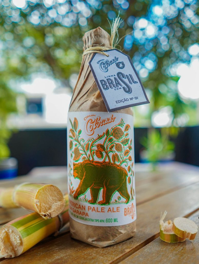 Primeiro lançamento da Colorado é uma American Pale Ale que leva caldo de cana. Foto: Divulgação