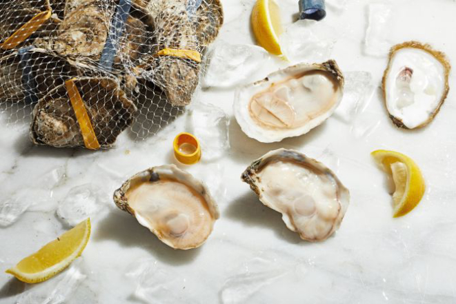 Ostras da No Shuck Oysters. Foto: Tom McCorkle/ The Washington Post.