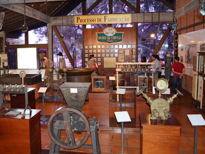 O museu retrata uma das primeiras indústrias de cerveja do país. Foto: Prefeitura de Blumenau/reprodução site.