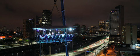 Jantar nas alturas tem chefs renomados e vista panorâmica de SP