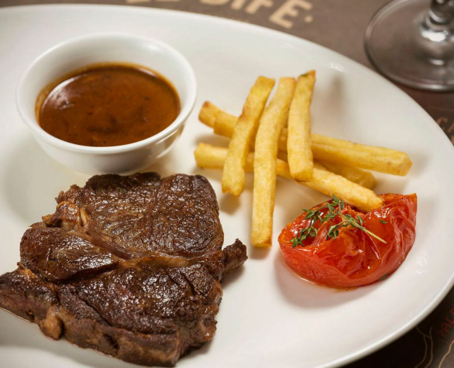 Prato do Le Bife, criado pelo jurado do MasterChef Brasil Eric Jacquin. Foto: reprodução/Guia Michelin.