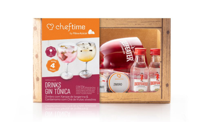 Os kits são vendidos prontos para o preparo, com ingredientes porcionados e manual de instruções. Foto: divulgação.