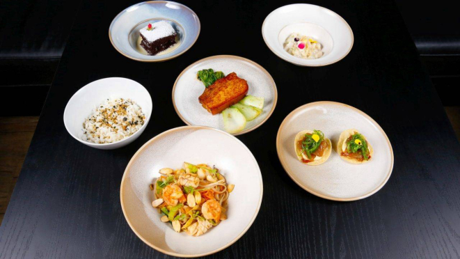 Menu-degustação do Extásia. Agora, com o Menu-Confiança, o desafio da surpresa para os clientes será um item de sabor a mais.