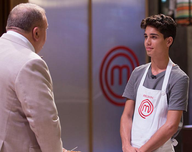 Helton volta ao MasterChef Brasil. Foto: Carlos Reinis/Band/Divulgação.