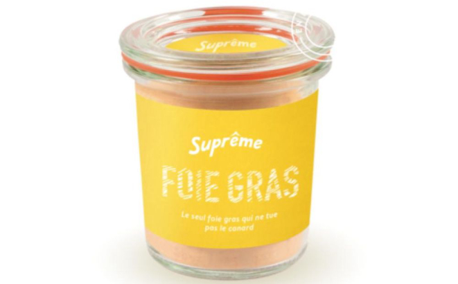 O foie gras da Suprême deve começar a ser vendido em meados de 2022 ou 2023, dependendo do aval das agências reguladoras francesas. Foto: Divulgação
