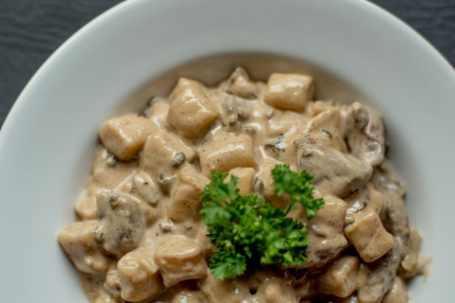Gnocchi ao funghi do gastrobar +55. Foto: Divulgação