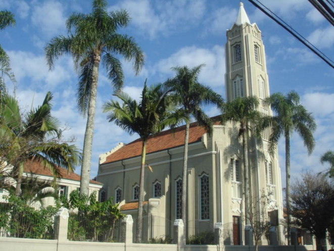 A Igreja de São Vicente de Paulo foi a primeira morada em Curitiba do casal de imigrantes poloneses. Foto: reprodução/site Igreja.