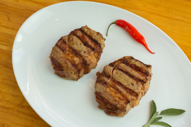 Entrecotê da churrascaria Badida. Foto: Divulgação.