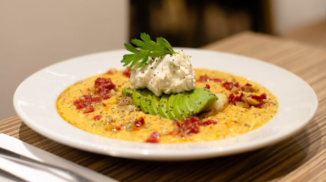Risoto de quinoa com abóbora do Buenos Aires Verde. Foto: Divulgação