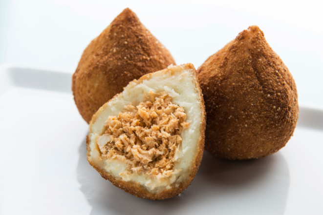 Coxinha da Dieta e Sabor. Foto: Divulgação.