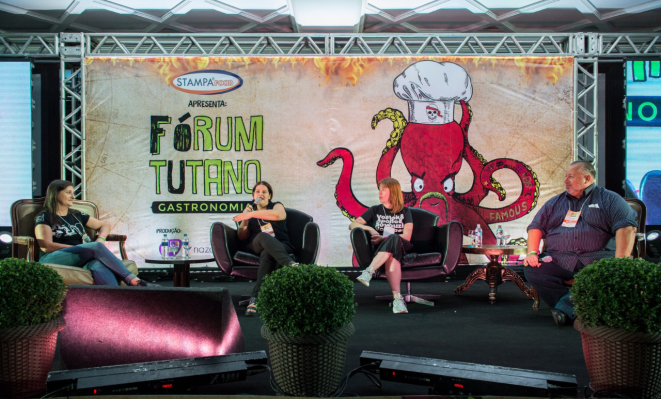 Largando Tudo, quarto painel do Fórum Tutano. Foto: Letícia Akemi/Gazeta do Povo