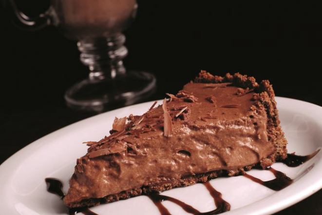 Tradicional torta mousse do Café Zurich. Foto: Divulgação