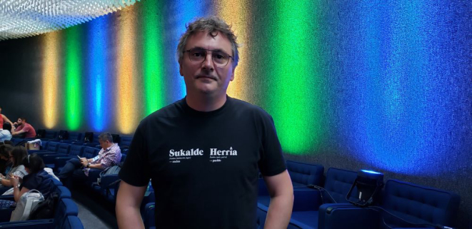 O chef Andoni Aduriz, do Mugaritz, restaurante espanhol. Foto: Flávia Schiochet/Gazeta do Povo