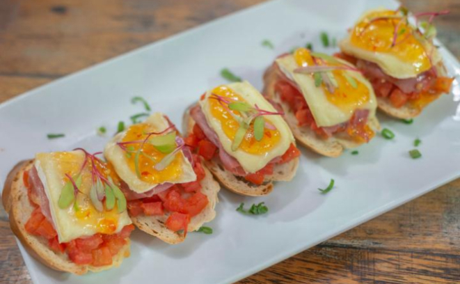 Bruschettas do Mortadella, em Blumenau. Foto: Divulgação.