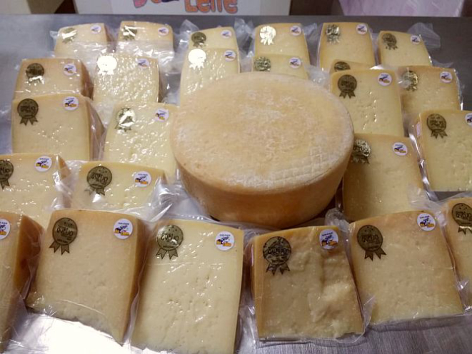 Maturado entre 10 e 12 meses, o precioso foi o único queijo paranaense entre os 20 que receberam a medalha Super Ouro no Primeiro Mundial do Queijo do Brasil, em Araxá-MG. Foto: Arquivo pessoal