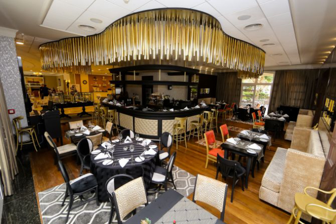 Salão do Positano, em Jurerê. Foto: Divulgação / Lucas Moço Fotografia