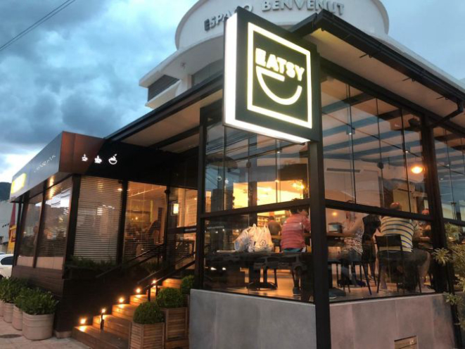 Fachada do Eatsy em Florianópolis. Foto: Divulgação