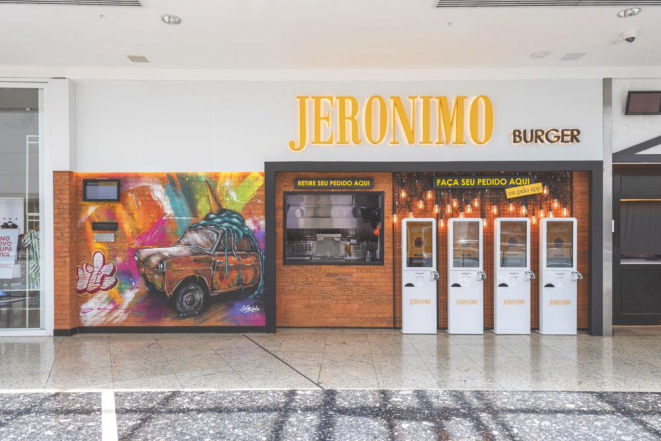 Novo Jerônimo no Shopping Palladium, em Curitiba, onde antes funcionava o Dundee Burgers. Foto: Fernando Zequinão/Gazeta do Povo.