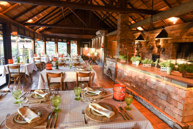 Restaurante Alma RS, que fica no Hotel Parador de Cambará do Sul. Foto: Divulgação.