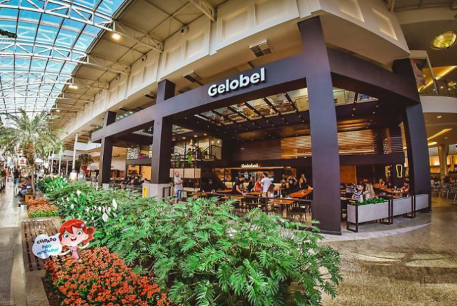 O Gelobel do Shopping Estação é o sétimo endereço da marca e o primeiro fora de Londrina, cidade do Norte do Paraná. Foto: Divulgação