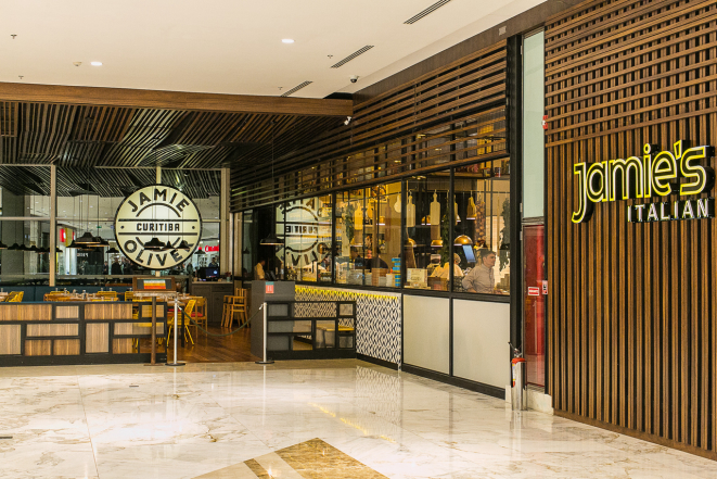 Em Curitiba, o Jamie's Italian fica no shopping Pátio Batel. Foto: Fernando Zequinão/Arquivo Gazeta do Povo