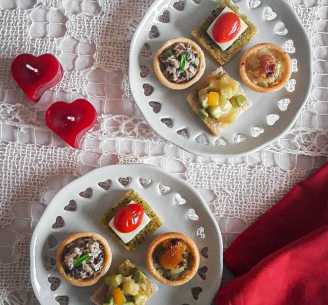 O couvert do Rosmarino já atrai a partir do visual.