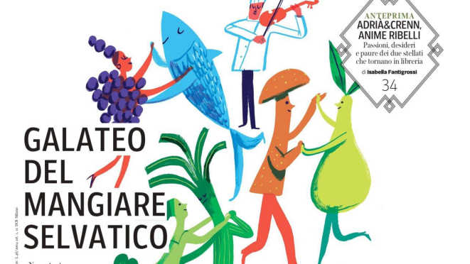 Capa do caderno Cook, do Corriere della Sera, que em setembro completa dois anos