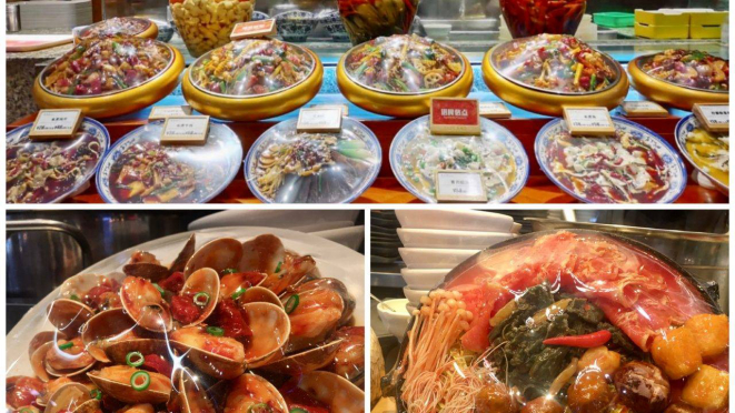 O cardápio 3D, irresistível, à vista dos olhos nas praças de alimentação e feirinhas gastronômicas facilita a escolha, é só apontar. Pratos chegam à mesa idênticos ao pratos artificiais em exposição.