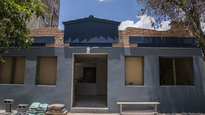 Obra começou em setembro no imóvel que antes abrigava uma loja de decoração.