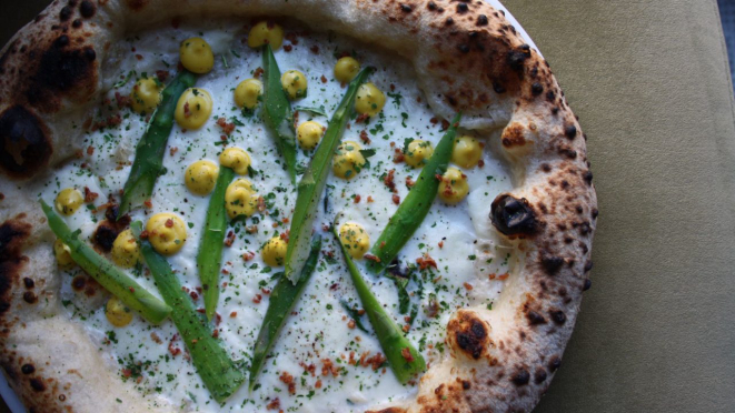 O restaurante Cocciuto dedica a pizza Mimosa Speciale à todas as mulheres