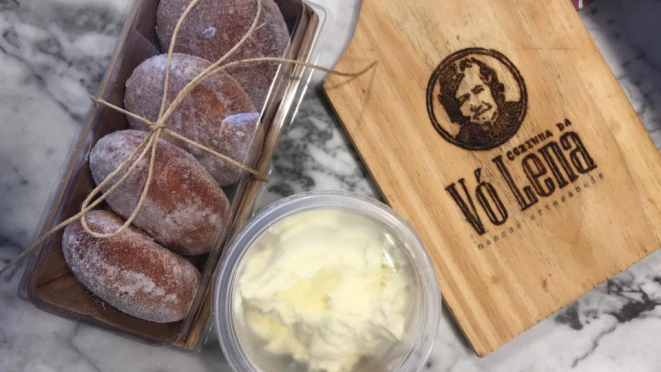 Sonho da Cozinha da Vó Lena. Foto: Divulgação/Cozinha da Vó Lena