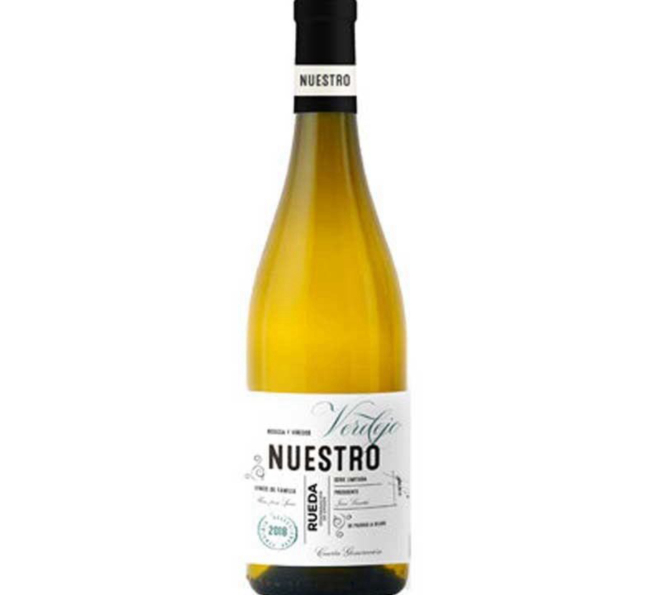 O Verdejo para acompanhar a entrada de La Nuit du Vin. Muito elogiado pelos conhecedores.