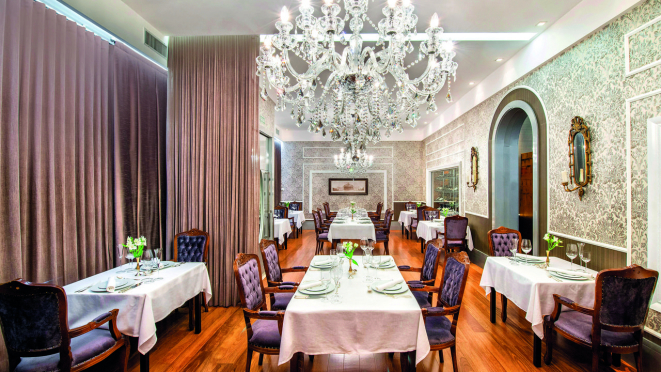 O salão do Restaurante Durski receberá 20 clientes privilegiados, que pagaram antecipadamente a reserva para o jantar harmonizado.