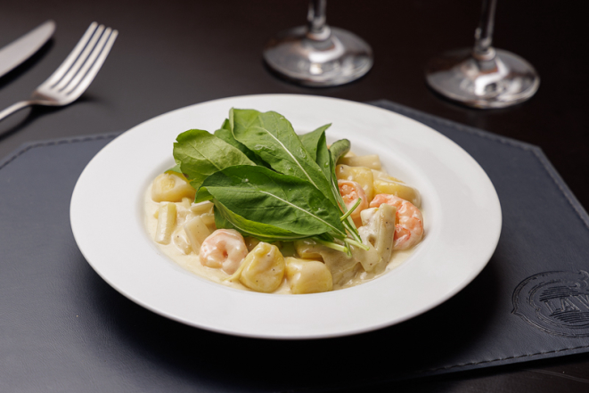 Gnocchi de mandioquinha, do C'La Vie