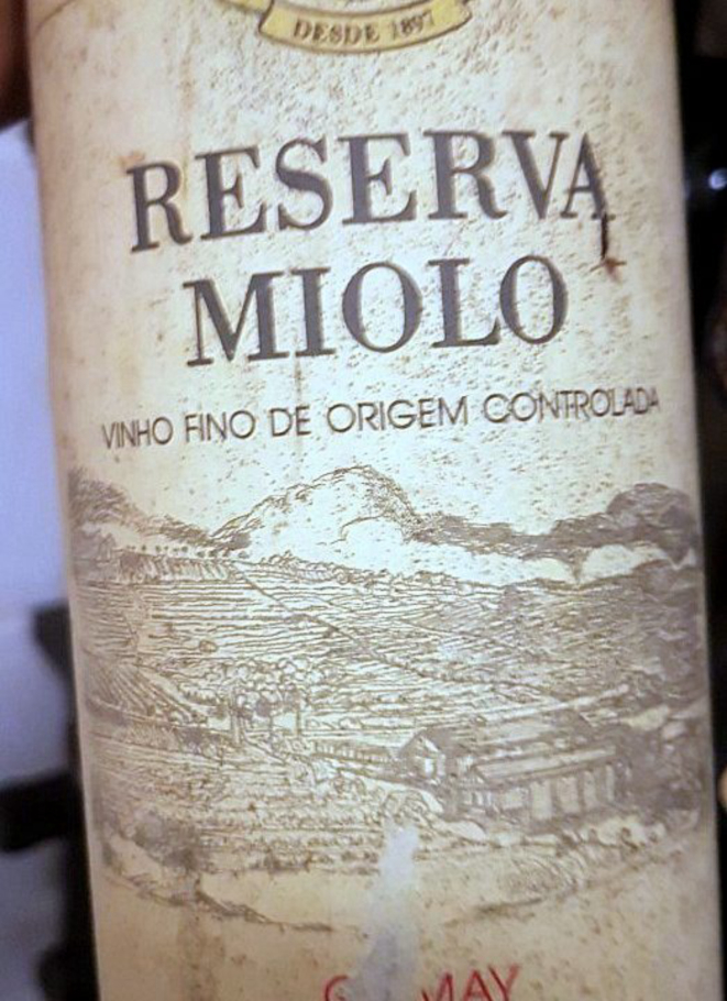 O primeiro Gamay da Miolo: safra 1996.