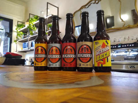 Cerveja italiana para esportistas