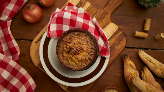Sopa de Cebola, Cantina Baviera.