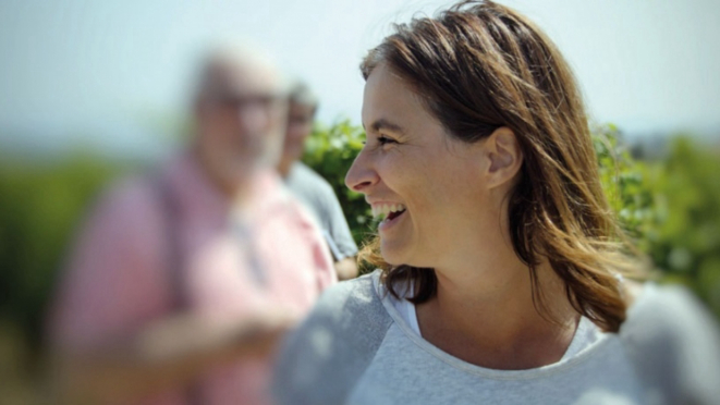 Filipa Pato em sua vinícola. A enóloga portuguesa é hoje das mais respeitadas em todo o mundo.