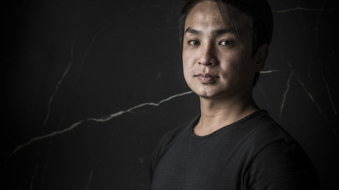 Danilo Takigawa, talentoso chef do ASU Restaurante, em Curitiba.