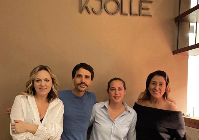 Visita ao Restaurante Central: no centro, os chefs Virgilio Marínez e Pía Leon, que comandam a casa.