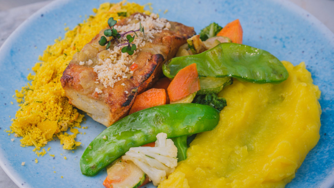 "Como o mar está", um dos pratos principais do Danko.