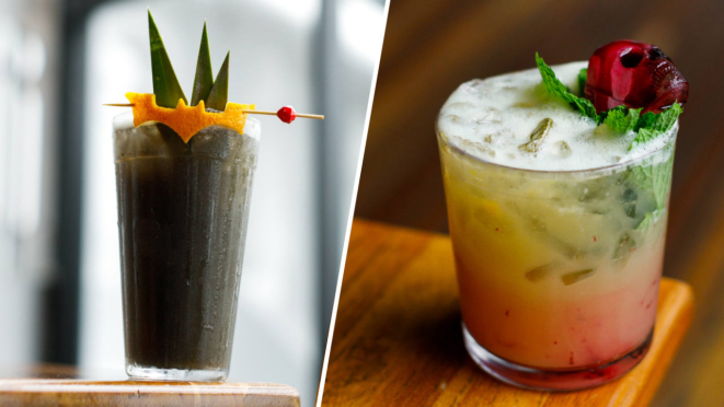 As criações especiais Black Bahama e Scorpion.